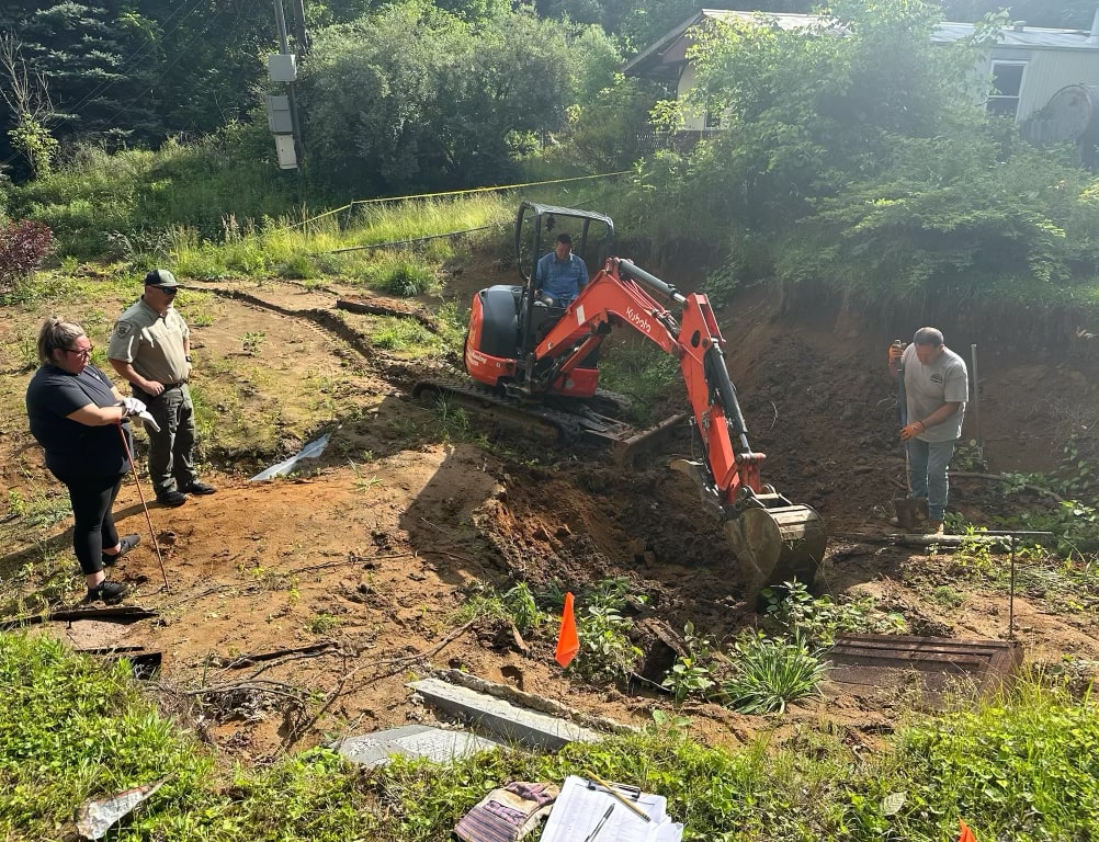 Whitson Cemetery cleanup